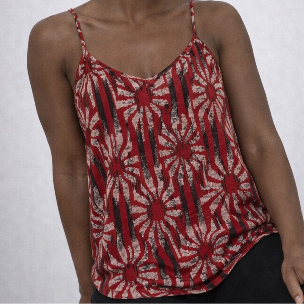 Red Camisole Top